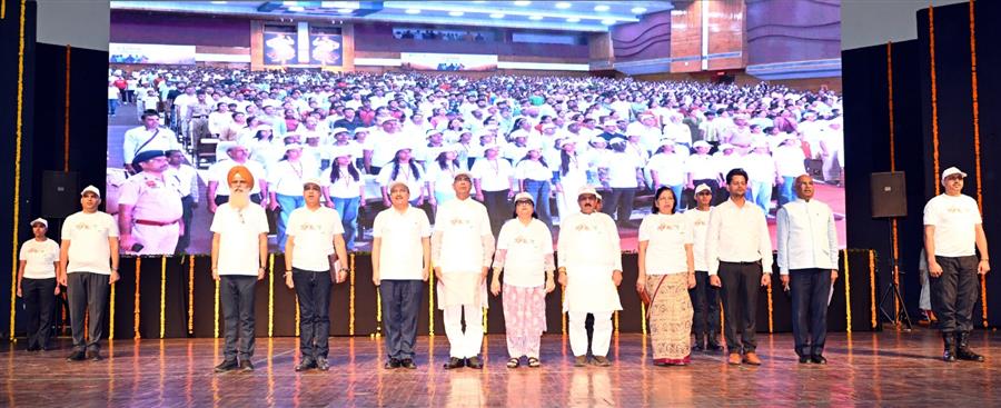 हरियाणा के राज्यपाल एवं मुख्यमंत्री के मार्गदर्शन में नशा मुक्त युवा–विकसित भारत संकल्प अभियान ने रचा नया कीर्तिमान