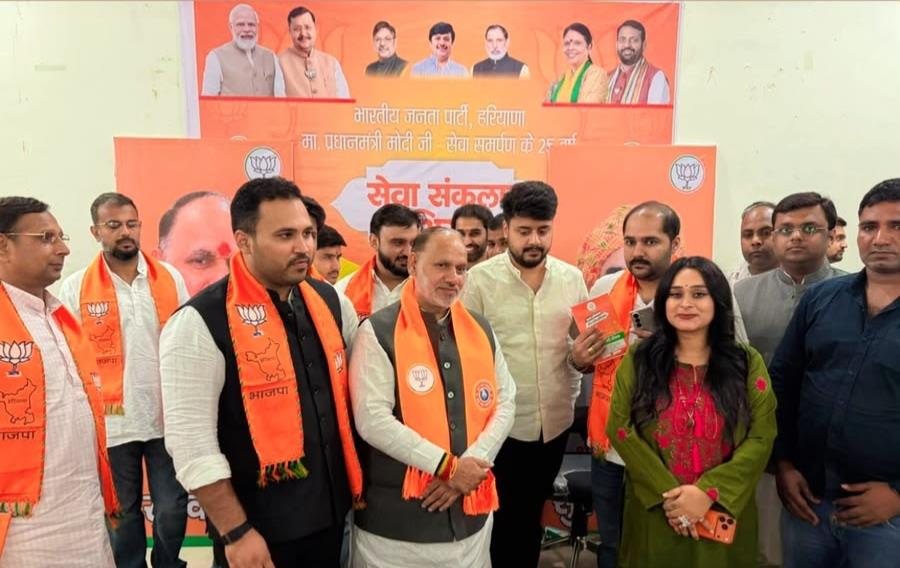 हरियाणा में बाइक रैली के भव्य स्वागत की तैयारियों पर हुआ मंथन