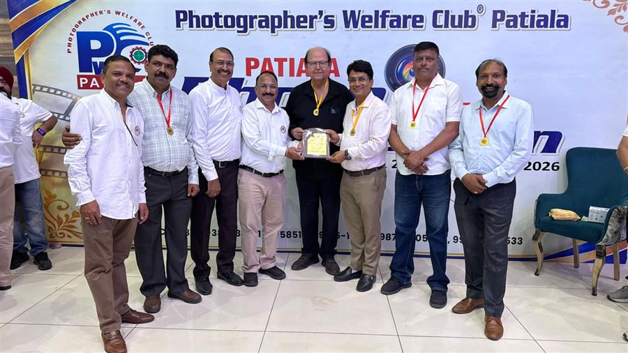 पटियाला फोटोग्राफर एसोसिएशन की ओर से चंडीगढ़ फोटोग्राफर्स एसोसिएशन का जोरदार स्वागत