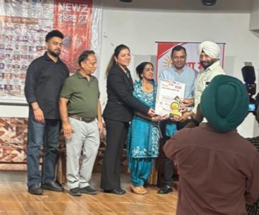 भारत गौरव सम्मान 2026 आयोजन में जसविंदर सिंह नागपाल को किया सम्मानित