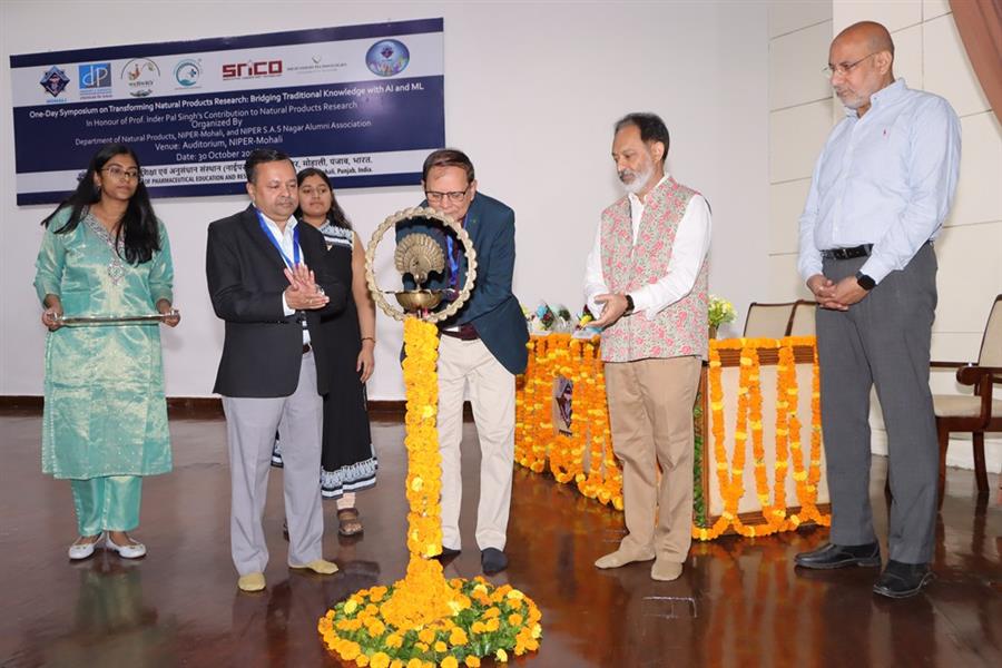 नाईपर मोहाली ने 'प्राकृतिक उत्पादों पर शोध में बदलाव: पारंपरिक ज्ञान को AI और ML के साथ जोड़ना' विषय पर एक संगोष्ठी का आयोजन किया