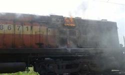 सहारनपुर जा रही इंटरसिटी के इंजन में आग से मचा हडकम्प