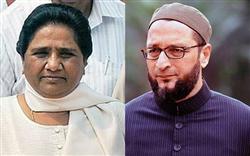 मायावती और ओवैसी मिलकर लड़ेंगे 2017 का चुनाव