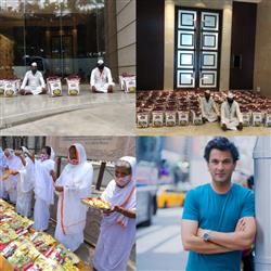विकास खन्ना और इंडिया गेट ने किया 17 मिलियन मील्स को सेलिब्रेट #FeedIndia के साथ
