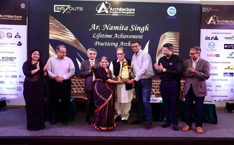 PHDCCI honoured architect of City Beautiful at ins and outs