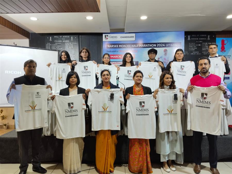 मानसिक स्वास्थ्य और समुदाय के साथ उत्साह बढ़ाने के लिए एनएमआईएमएस हाफ मैराथन 10 मार्च को 