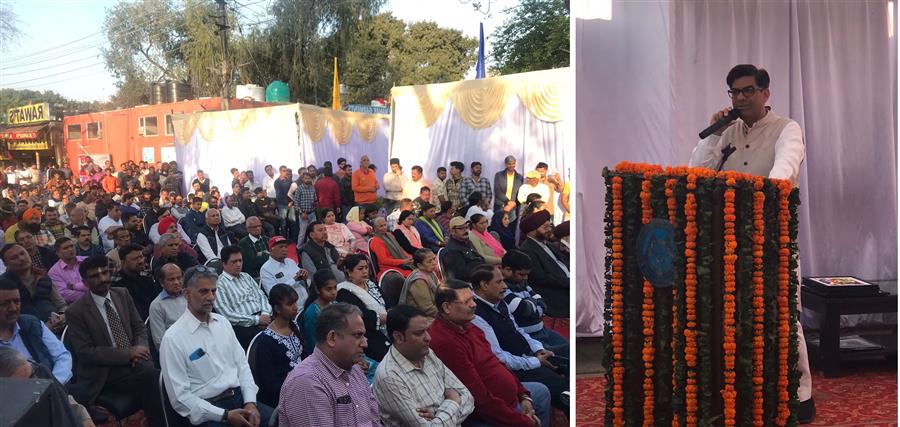 सेक्टर 15 में बनेगी शहर की पहली आधुनिक फ़ूड स्ट्रीट : सौरभ जोशी