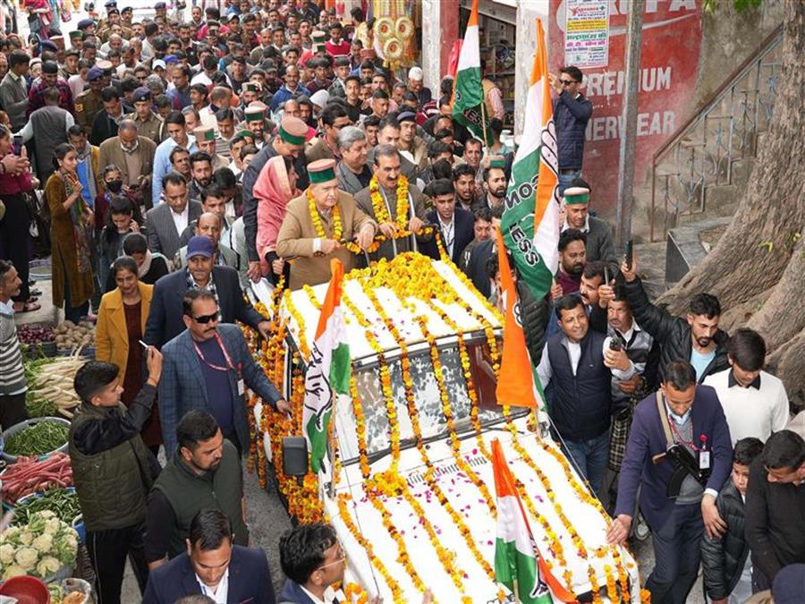 मुख्यमंत्री ने भटियात विधानसभा क्षेत्र में 75 करोड़ रुपये की 9 विकासात्मक परियोजनाओं के लोकार्पण और शिलान्यास किए