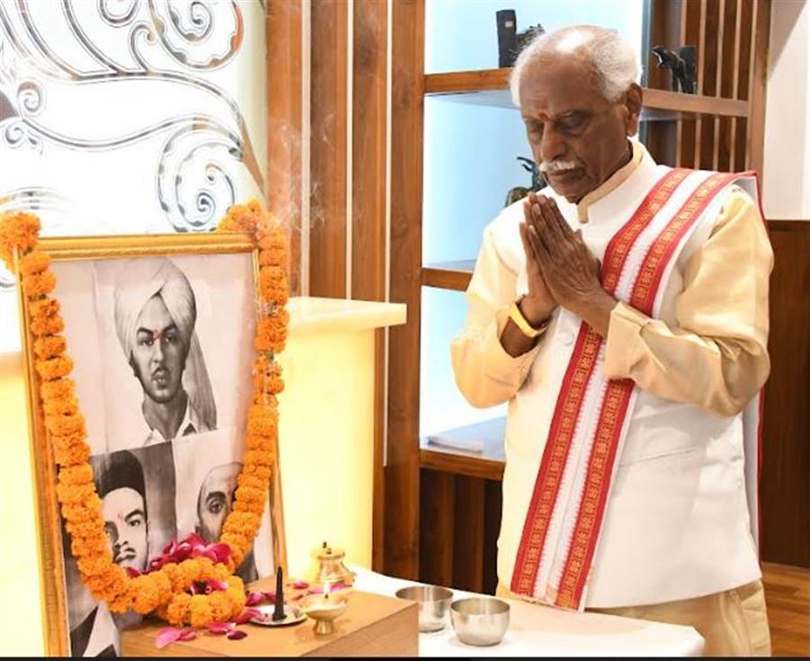 शहीदे-आजम सरदार भगत सिंह, राजगुरू और सुखदेव  सच्चे राष्ट्रवादी थे - दत्तात्रेय