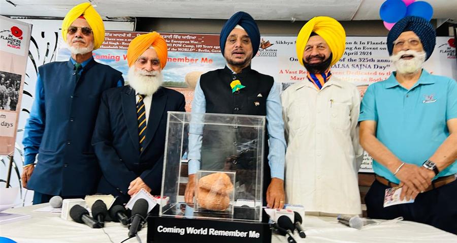 प्रथम विश्व युद्ध में शहीद हुये पंजाबी सैनिकों की स्मृति में बेलज्यिंस द्वारा अखंड पाठ को होगा आयोजन