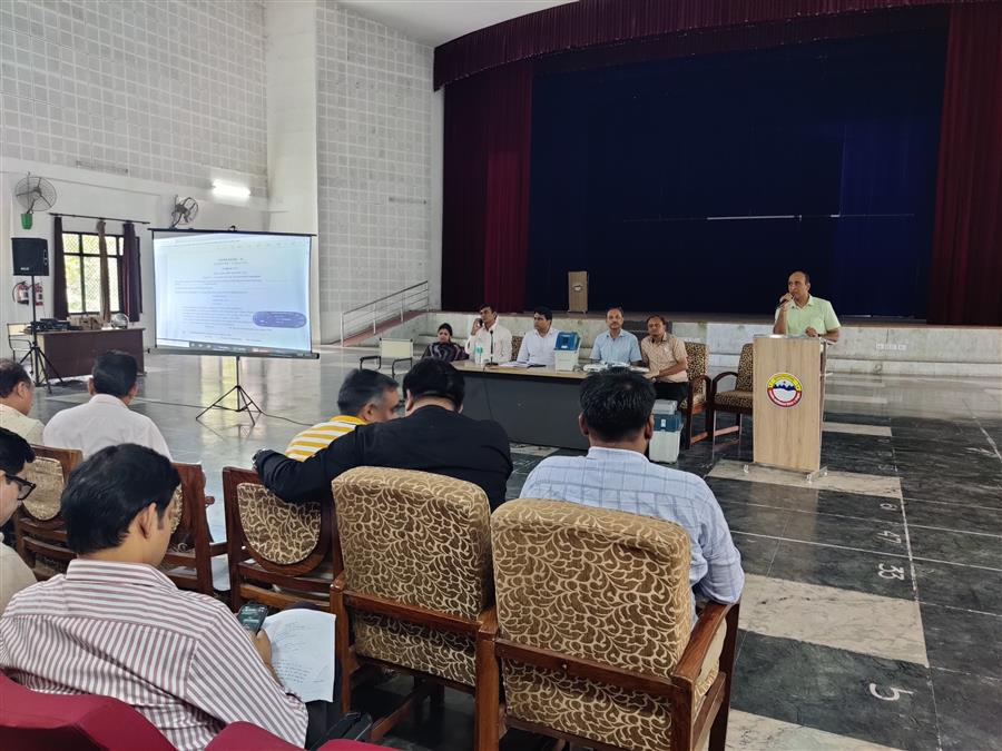 लोकसभा आम चुनाव - 2024 के दृष्टिगत पीओ तथा एपीओ का प्रशिक्षण कार्यक्रम आयोजित