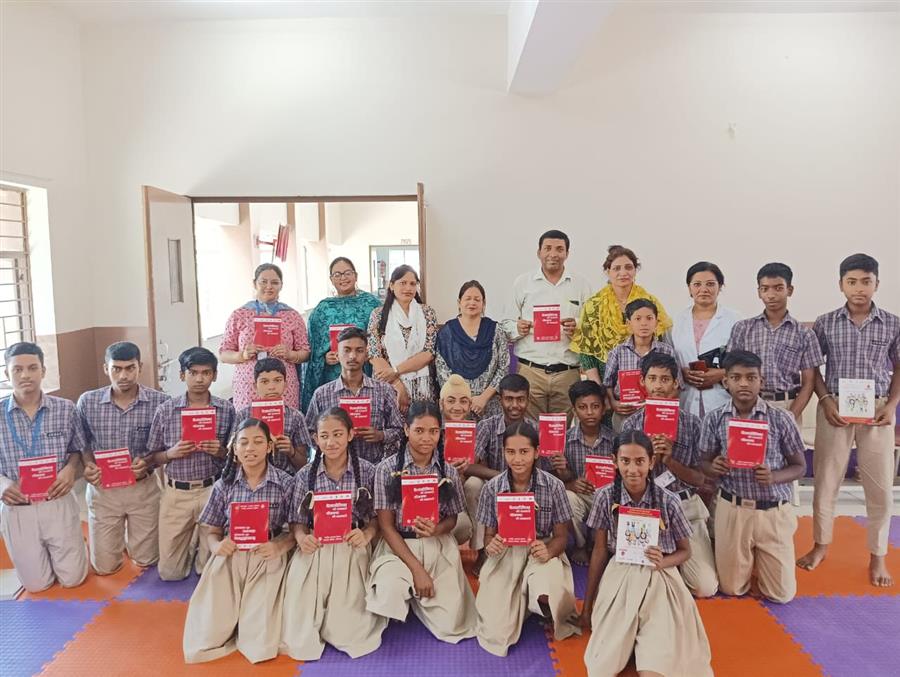 पंचकूला स्थित जैनेंद्र गुरुकुल स्कूल में मनाया गया ’विश्व थैलेसीमिया दिवस’