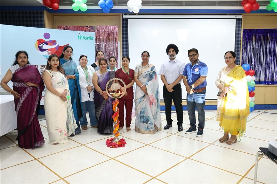 नर्सिंग स्टाफ की अटूट प्रतिबद्धता को सलाम करने के लिए फोर्टिस मोहाली ने मनाया अंतर्राष्ट्रीय नर्स दिवस
