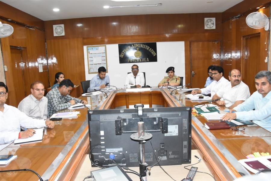 मुख्य निर्वाचन अधिकारी हरियाणा ने चुनावी तैयारियों को लेकर की वीडियो कांफ्रेंसिंग