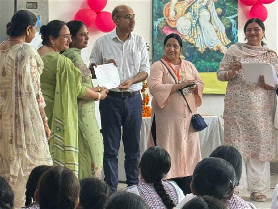 शिक्षकों ने पंचकूला जिला का गौरव बढ़ाया - सतपाल कौशिक
