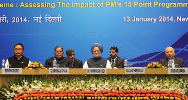 The Prime Minister Dr. Manmohan Singh at the inauguration of the Annual Conference of State Minority Commissions on the theme “Assessing the Impact of PM’s 15 Point Programme”, in New Delhi 